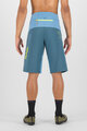 KARPOS Cyklistické kalhoty krátké bez laclu - RAPID BAGGY - modrá