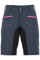 KARPOS Cyklistické kalhoty krátké bez laclu - BALLISTIC EVO W - modrá/černá