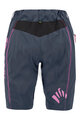 KARPOS Cyklistické kalhoty krátké bez laclu - BALLISTIC EVO W - modrá/černá