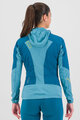 KARPOS Cyklistická větruodolná bunda - LAVAREDO W - modrá