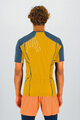 KARPOS Cyklistické triko s krátkým rukávem - LAVAREDO - žlutá/černá