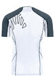 KARPOS Cyklistické triko s krátkým rukávem - LAVAREDO - bílá/černá