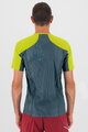 KARPOS Cyklistické triko s krátkým rukávem - LAVAREDO - zelená/žlutá
