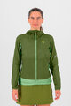 KARPOS Cyklistická větruodolná bunda - LOT EVO W - zelená