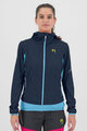 KARPOS Cyklistická větruodolná bunda - LOT EVO W - modrá