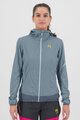 KARPOS Cyklistická větruodolná bunda - LOT EVO W - šedá