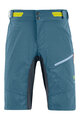 KARPOS Cyklistické kalhoty krátké bez laclu - VAL VIOLA - modrá