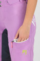 KARPOS Cyklistické kalhoty krátké bez laclu - VAL VIOLA W - fialová
