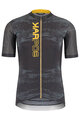KARPOS Cyklistický dres s krátkým rukávem - GREEN FIRE - černá/žlutá