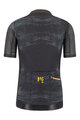 KARPOS Cyklistický dres s krátkým rukávem - GREEN FIRE - černá/žlutá