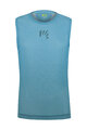 KARPOS Cyklistické triko bez rukávů - VERVE MESH - modrá