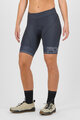 KARPOS Cyklistické kalhoty krátké bez laclu - VERVE EVO W - modrá/růžová