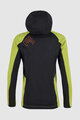 KARPOS Cyklistická větruodolná bunda - LAVAREDO WINTER KIDS - zelená/černá
