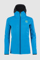 KARPOS Cyklistická větruodolná bunda - LAVAREDO WINTER KIDS - modrá/černá
