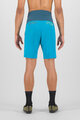 KARPOS Cyklistické kalhoty krátké bez laclu - VAL DI DENTRO - modrá