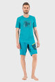 KARPOS Cyklistické kalhoty krátké bez laclu - VAL DI DENTRO - modrá