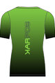 KARPOS Cyklistické triko s krátkým rukávem - VERVE MESH - černá/zelená