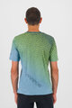 KARPOS Cyklistické triko s krátkým rukávem - LAVAREDO ULTRA - zelená/modrá