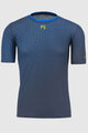 KARPOS Cyklistické triko s krátkým rukávem - LAVAREDO ULTRA - černá/modrá