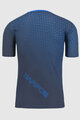KARPOS Cyklistické triko s krátkým rukávem - LAVAREDO ULTRA - černá/modrá