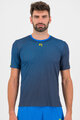 KARPOS Cyklistické triko s krátkým rukávem - LAVAREDO ULTRA - černá/modrá