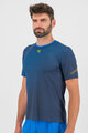 KARPOS Cyklistické triko s krátkým rukávem - LAVAREDO ULTRA - černá/modrá