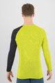 KARPOS Cyklistické triko s dlouhým rukávem - DINAMICO OCTA - žlutá/černá