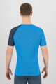 KARPOS Cyklistické triko s krátkým rukávem - DINAMICO OCTA - modrá