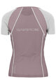 KARPOS Cyklistické triko s krátkým rukávem - LAVAREDO EVO W - červená/bílá