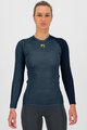 KARPOS Cyklistické triko s dlouhým rukávem - DINAMICO OCTA W - modrá