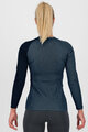 KARPOS Cyklistické triko s dlouhým rukávem - DINAMICO OCTA W - modrá