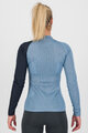 KARPOS Cyklistické triko s dlouhým rukávem - DINAMICO OCTA W - modrá