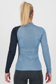 KARPOS Cyklistické triko s dlouhým rukávem - DINAMICO OCTA W - modrá