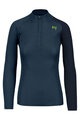 KARPOS Cyklistické triko s dlouhým rukávem - DINAMICO OCTA W - modrá