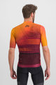 SPORTFUL Cyklistický dres s krátkým rukávem - PETER SAGAN SUPERGIARA - oranžová