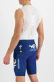 SPORTFUL Cyklistické kalhoty krátké s laclem - TOTAL ENERGIES BODYFIT - modrá