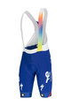SPORTFUL Cyklistické kalhoty krátké s laclem - FIANDRE NORAIN TOTAL ENERGIES - modrá