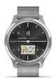 GARMIN chytré hodinky - VIVOMOVE LUXE - stříbrná