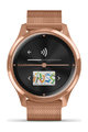 GARMIN chytré hodinky - VIVOMOVE LUXE 18K ROSE GOLD - růžová/zlatá