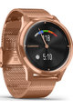 GARMIN chytré hodinky - VIVOMOVE LUXE 18K ROSE GOLD - růžová/zlatá