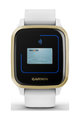 GARMIN chytré hodinky - VENU SQ - bílá/zlatá
