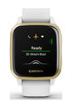 GARMIN chytré hodinky - VENU SQ - bílá/zlatá