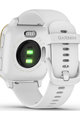 GARMIN chytré hodinky - VENU SQ - bílá/zlatá