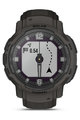GARMIN chytré hodinky - INSTINCT CROSSOVER SOLAR - antracitová