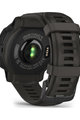 GARMIN chytré hodinky - INSTINCT CROSSOVER SOLAR - antracitová