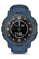GARMIN chytré hodinky - INSTINCT CROSSOVER SOLAR - modrá