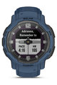 GARMIN chytré hodinky - INSTINCT CROSSOVER SOLAR - modrá