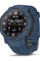 GARMIN chytré hodinky - INSTINCT CROSSOVER SOLAR - modrá