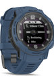 GARMIN chytré hodinky - INSTINCT CROSSOVER SOLAR - modrá