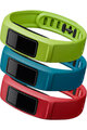 GARMIN řemínek - VÍVOFIT 2 - ACTIVE - červená/modrá/zelená
